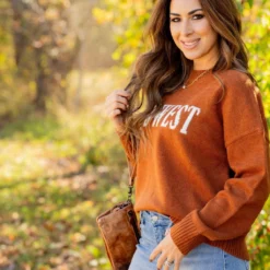 Midwest Ribbed Trim Sweater 26 Midwest Ribbed Trim Sweater -Women's Clothing Store midwest ribbed trim sweater 754290