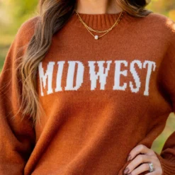 Midwest Ribbed Trim Sweater 30 Midwest Ribbed Trim Sweater -Women's Clothing Store midwest ribbed trim sweater 795764