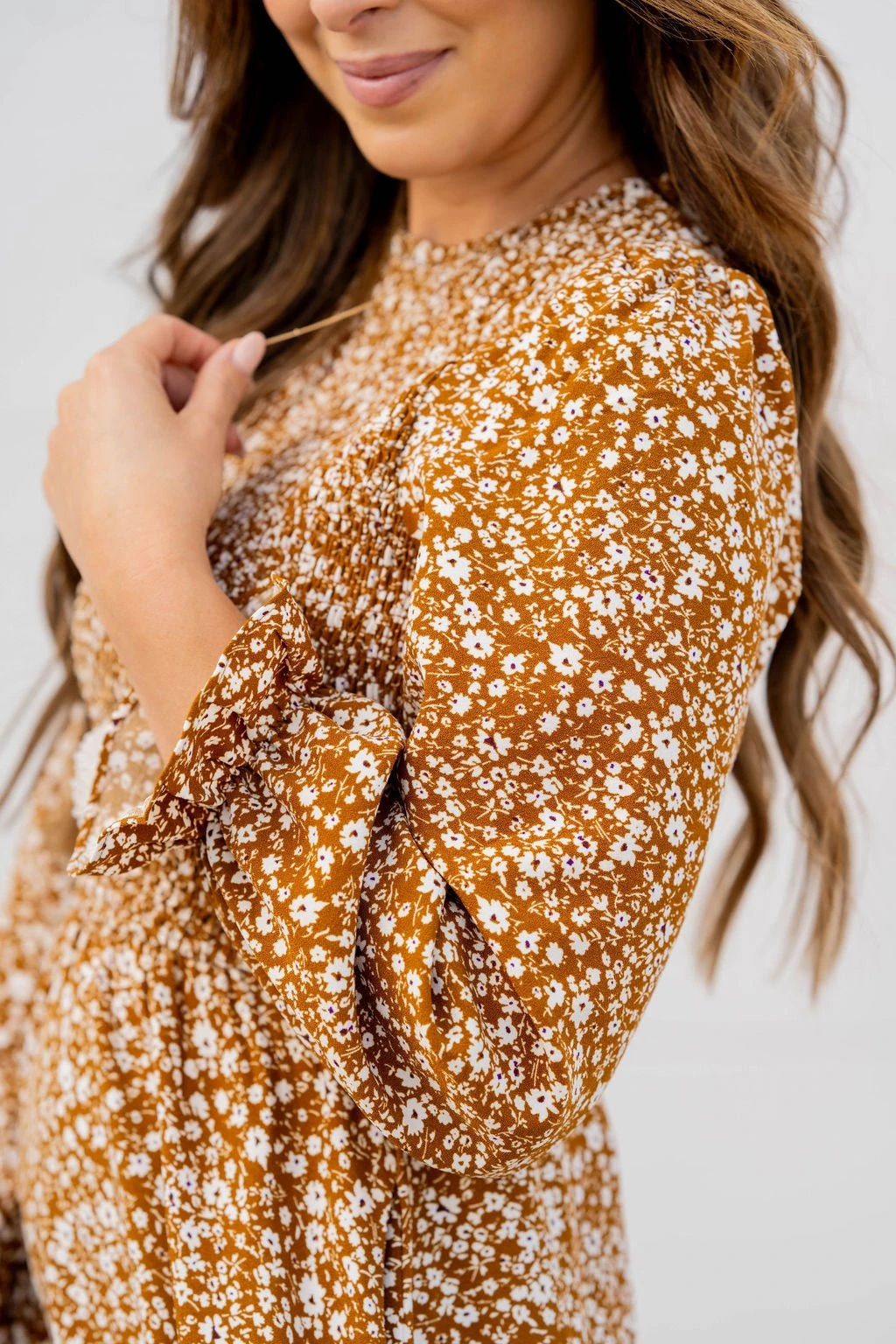 Mini Blooms Ruched Top Dress 12 Mini Blooms Ruched Top Dress - Image 12