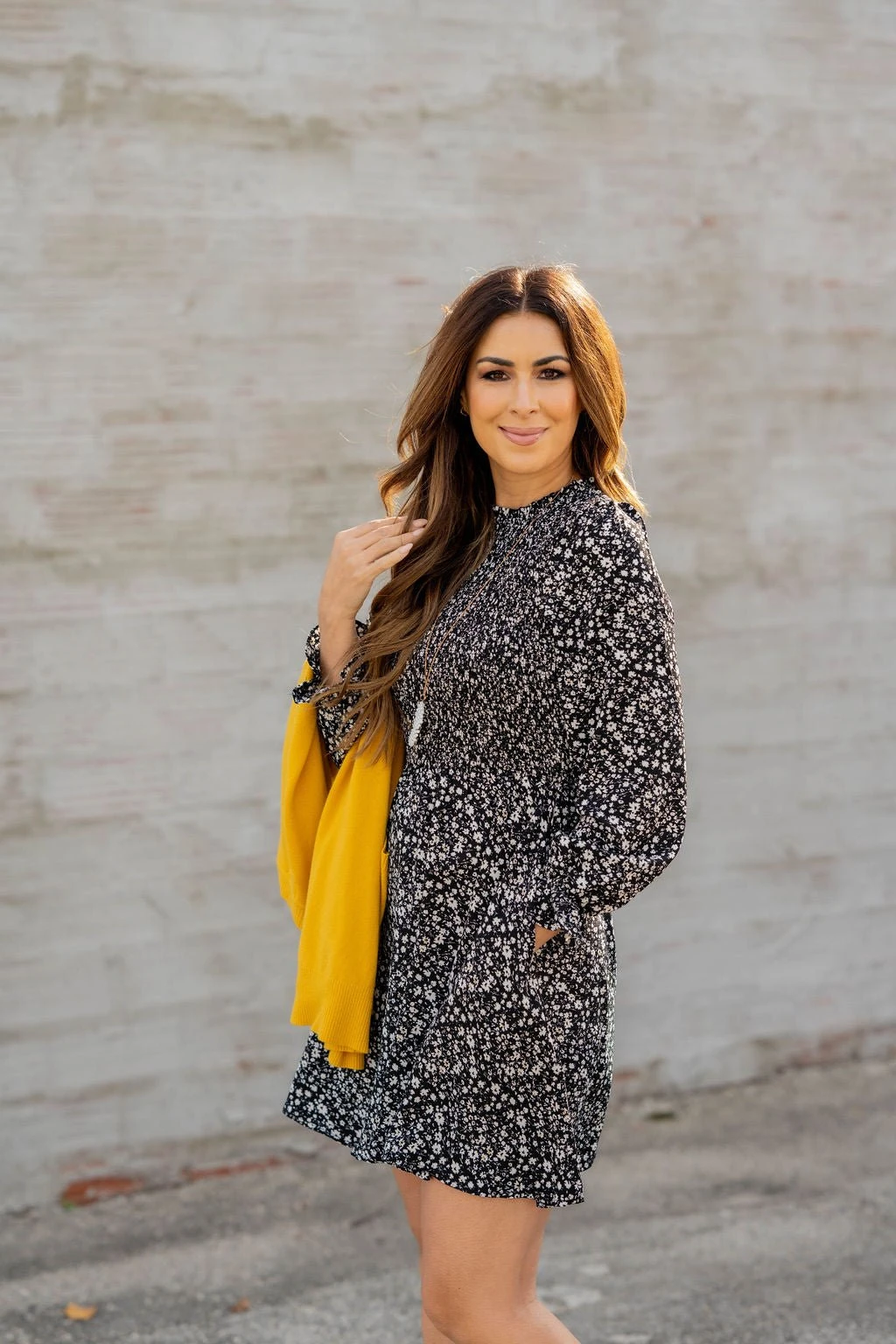 Mini Blooms Ruched Top Dress 5 Mini Blooms Ruched Top Dress - Image 5