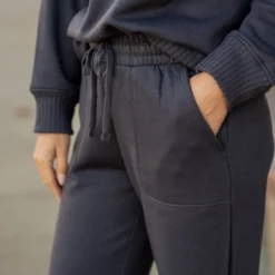 Side Slit Drawstring Sweatpants 36 Side Slit Drawstring Sweatpants -Women's Clothing Store side slit drawstring sweatpants 134652