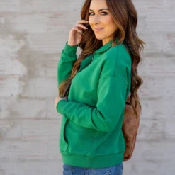 Simple Quarter Zip Pullover -Women's Clothing Store simple quarter zip pullover 369150