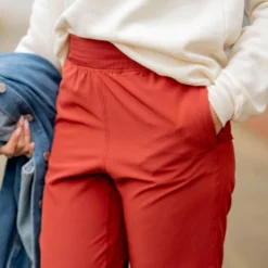 Solid Band Joggers -Women's Clothing Store solid band joggers 820785