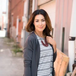 Triple Stripe Tank -Women's Clothing Store triplestripetank2 591376