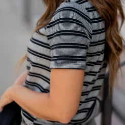 Blocked Stripes Solid Trim Tee 29 Blocked Stripes Solid Trim Tee -Women's Clothing Store untitled 0001 589ffc39 a617 4708 bccf dbf4c1a59544