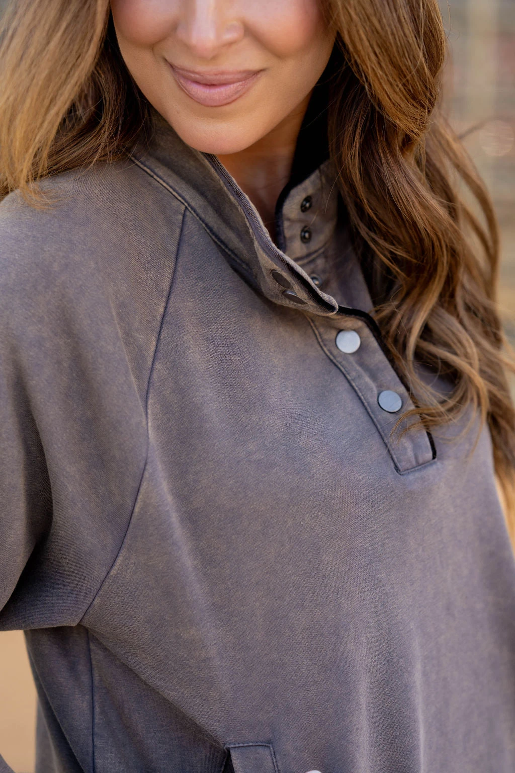 Velvet Trim Pullover 13 Velvet Trim Pullover - Image 13