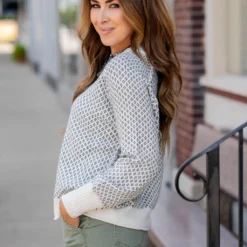 Diamond Stitched Ribbed Trim Sweater -Women's Clothing Store untitled 0027 0a7edaa8 b36c 4f49 90a9 01994fbb6108