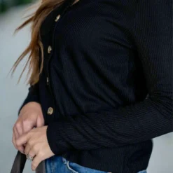 Knit Button Down Cardigan -Women's Clothing Store untitled 0030