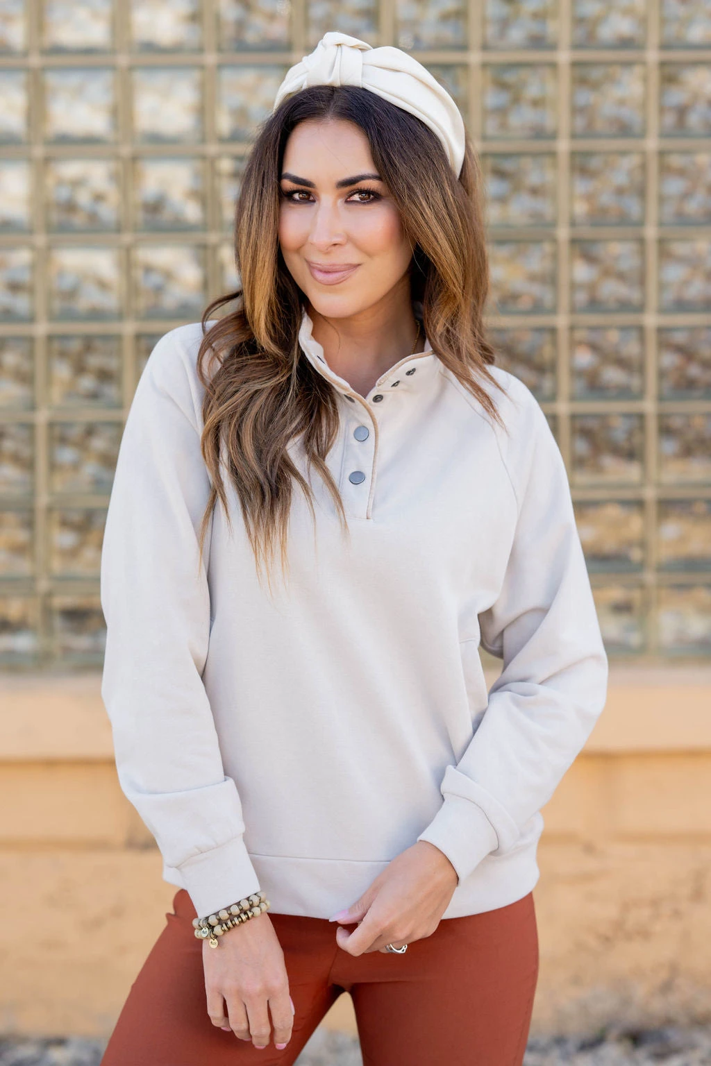 Velvet Trim Pullover 7 Velvet Trim Pullover - Image 7