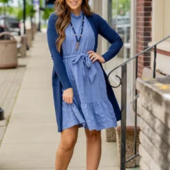 Subtle Plaid Tie Waist Dress -Women's Clothing Store untitled 0139 8ae2c880 9c46 4391 809d 7a4c1655c958