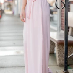 Wide Leg Tie Pants -Women's Clothing Store untitled 0184 57238458 f1e9 443b 9395 ea5407cd9018