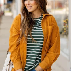 Heavily Corded Shacket 25 Heavily Corded Shacket -Women's Clothing Store untitled 0224