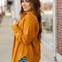 Heavily Corded Shacket 24 Heavily Corded Shacket -Women's Clothing Store untitled 0236