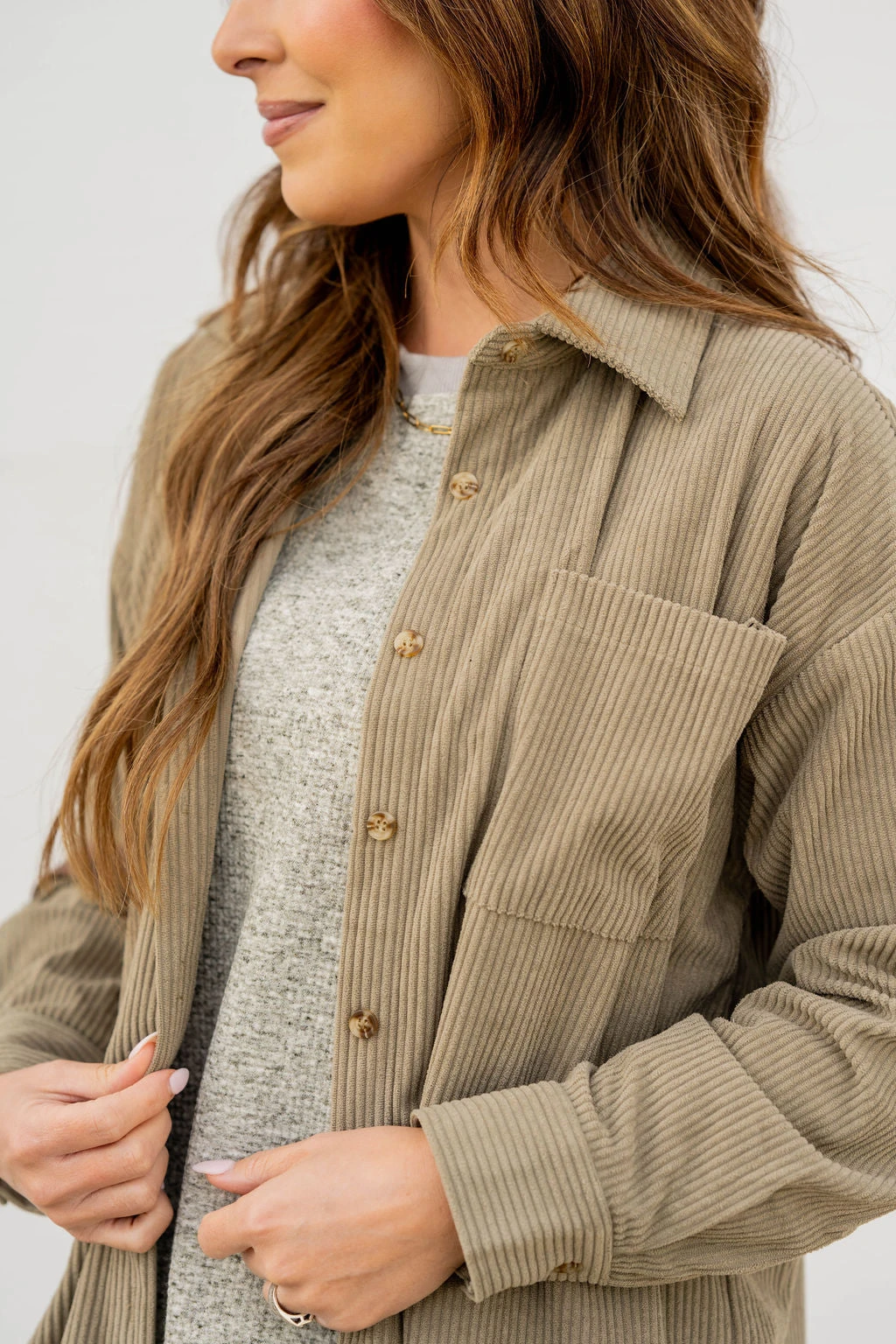 Heavily Corded Shacket 16 Heavily Corded Shacket - Image 16