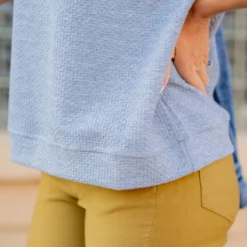 Zig Zag Textured Tee -Women's Clothing Store untitled 0518 7bf65ccb d6bf 4ccd 954e a1d25759426a