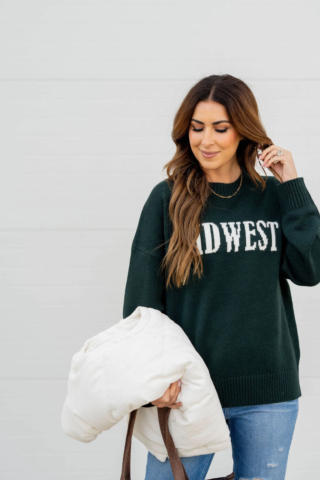 Midwest Ribbed Trim Sweater 5 Midwest Ribbed Trim Sweater - Image 5