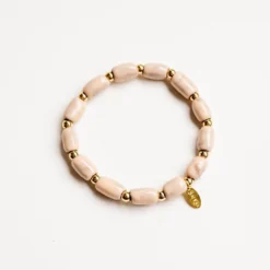 Bel Koz Elongated Clay Bead Bracelet -Women's Clothing Store untitled 0627 552475