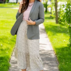 Ivy Ruffle Bottom Maxi Skirt -Women's Clothing Store untitled 0684