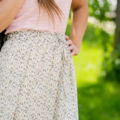 Ivy Ruffle Bottom Maxi Skirt -Women's Clothing Store untitled 0704