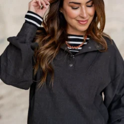 Relaxed Sleeve Pullover -Women's Clothing Store untitled 0707 204cd7f6 8f58 4b94 852d c334c7eb999e