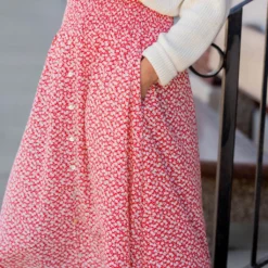 Petunia Button Accented Maxi Skirt -Women's Clothing Store untitled 0786 917619fc d324 41c3 ac41 5c059d838f47