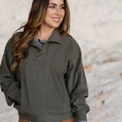 Relaxed Sleeve Pullover -Women's Clothing Store untitled 0804 e9fa681c 5a7f 406d 8c66 ed51dac47b14