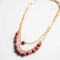 Bel Koz Elongated Clay Bead Layered Necklace -Women's Clothing Store untitled 0809 4e2cd97a fd9d 4ce6 8148 bf7fd9ba807c 524965