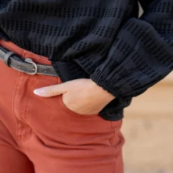 Dashed Cinched Sleeve Blouse -Women's Clothing Store untitled 0813 27a4fe97 a025 4c71 bd99 8fcc317e026b