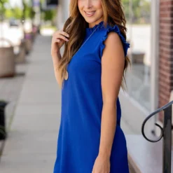 Classic Ruffle Trim Tank Dress -Women's Clothing Store untitled 0869 f3850aae 3d12 4ea0 b2a0 3e19b2b3707f