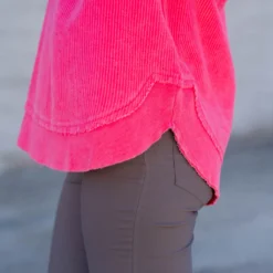 Happy Ribbed Crewneck Sweatshirt -Women's Clothing Store untitled 0908