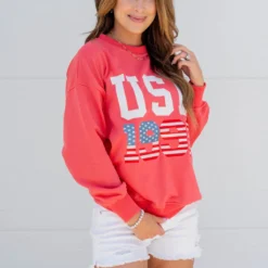 USA 1996 Graphic Crewneck -Women's Clothing Store untitled 0923 5a6894f5 c9d5 4b1f ba24 e1095fa7c72c