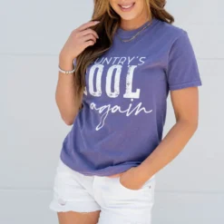 Country's Cool Again Graphic Tee -Women's Clothing Store untitled 0953 86888221 b315 4b78 a9b0 7877acd5ac88