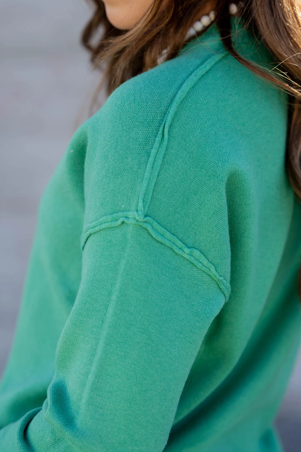 Raw Stitched Side Slit Sweater 14 Raw Stitched Side Slit Sweater - Image 14