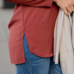 Classy Tunic Button Up Blouse -Women's Clothing Store untitled 1067