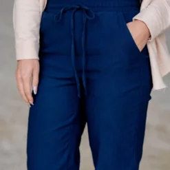 Betsey's Classy Tie Joggers -Women's Clothing Store untitled 1078