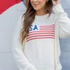 USA Stitched Sweater