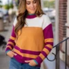 Color Craze Striped Sweater