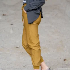 Betsey's Classy Tie Joggers -Women's Clothing Store untitled 1173