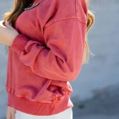 Acid Washed Crewneck Sweatshirt -Women's Clothing Store untitled 1197 7e590b5c 7ed7 4cbb bd18 52bf6ae26344