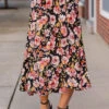 Flawless Floral Midi Skirt