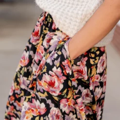 Flawless Floral Midi Skirt 12 Flawless Floral Midi Skirt -Women's Clothing Store untitled 1231