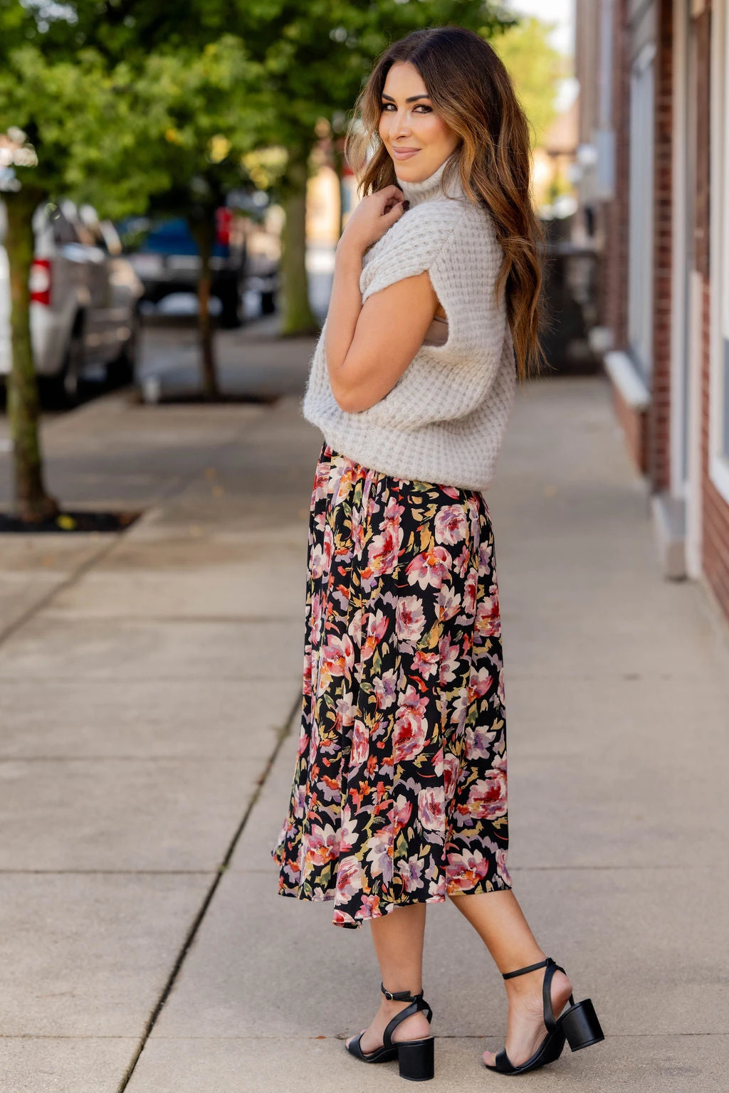Flawless Floral Midi Skirt 7 Flawless Floral Midi Skirt - Image 7