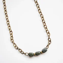 Bel Koz Simple Elongated Clay Bead Necklace 10 Bel Koz Simple Elongated Clay Bead Necklace -Women's Clothing Store untitled 1246 922993