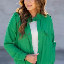 Lightweight Shoulder Accented Jacket -Women's Clothing Store untitled 1252 b8dc4aa7 ac0f 4d56 910f 9c5587967964