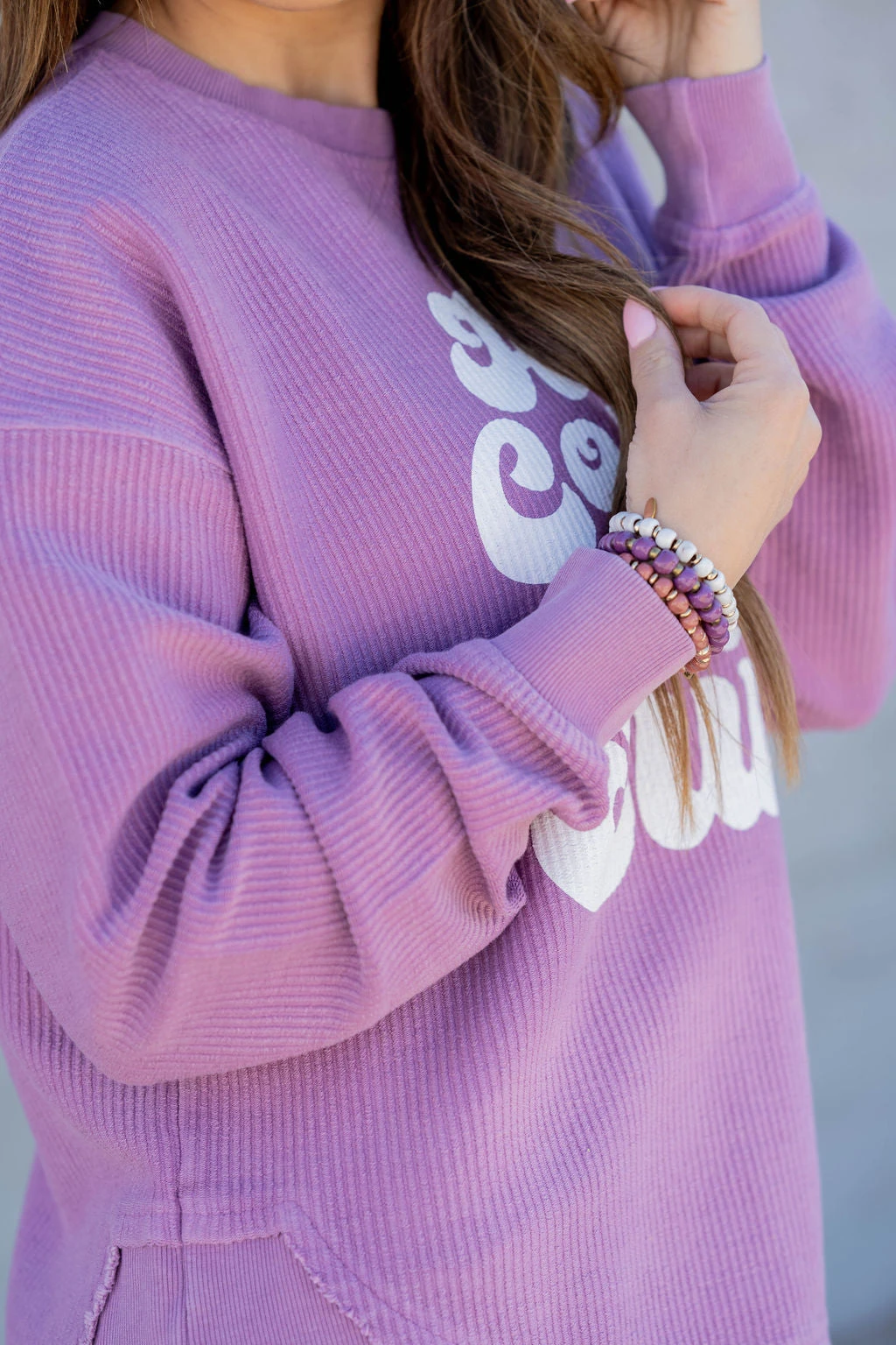 Here Comes The Sun Side Slit Graphic Crewneck 8 Here Comes The Sun Side Slit Graphic Crewneck - Image 8