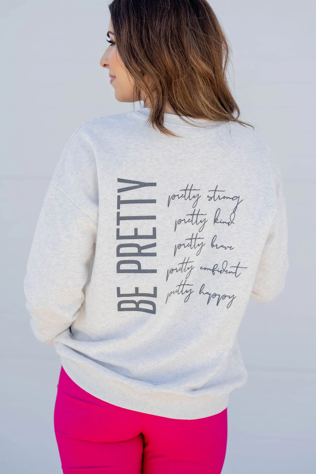 She Is Strong Graphic Crewneck 2 She Is Strong Graphic Crewneck - Image 2