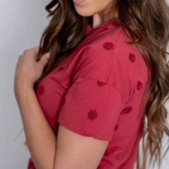 Monochrome Dotted Tee -Women's Clothing Store untitled 1420 7136314c 48c8 4ed7 8f66 e83420364773