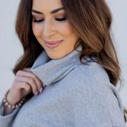 Subtle Textured Cowl Neck Sweatshirt 23 Subtle Textured Cowl Neck Sweatshirt -Women's Clothing Store untitled 1556