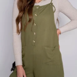 Button Front Tie Strap Jumpsuit 25 Button Front Tie Strap Jumpsuit -Women's Clothing Store untitled 1625 63d4be79 9b31 4f44 9bc5 daa1a1717765