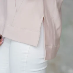 Side Slit Pullover Sweatshirt -Women's Clothing Store untitled 1758 a4b506b8 61a2 4435 a0d1 687142eef724